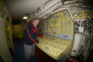 Heinrich on a Russian Submarine